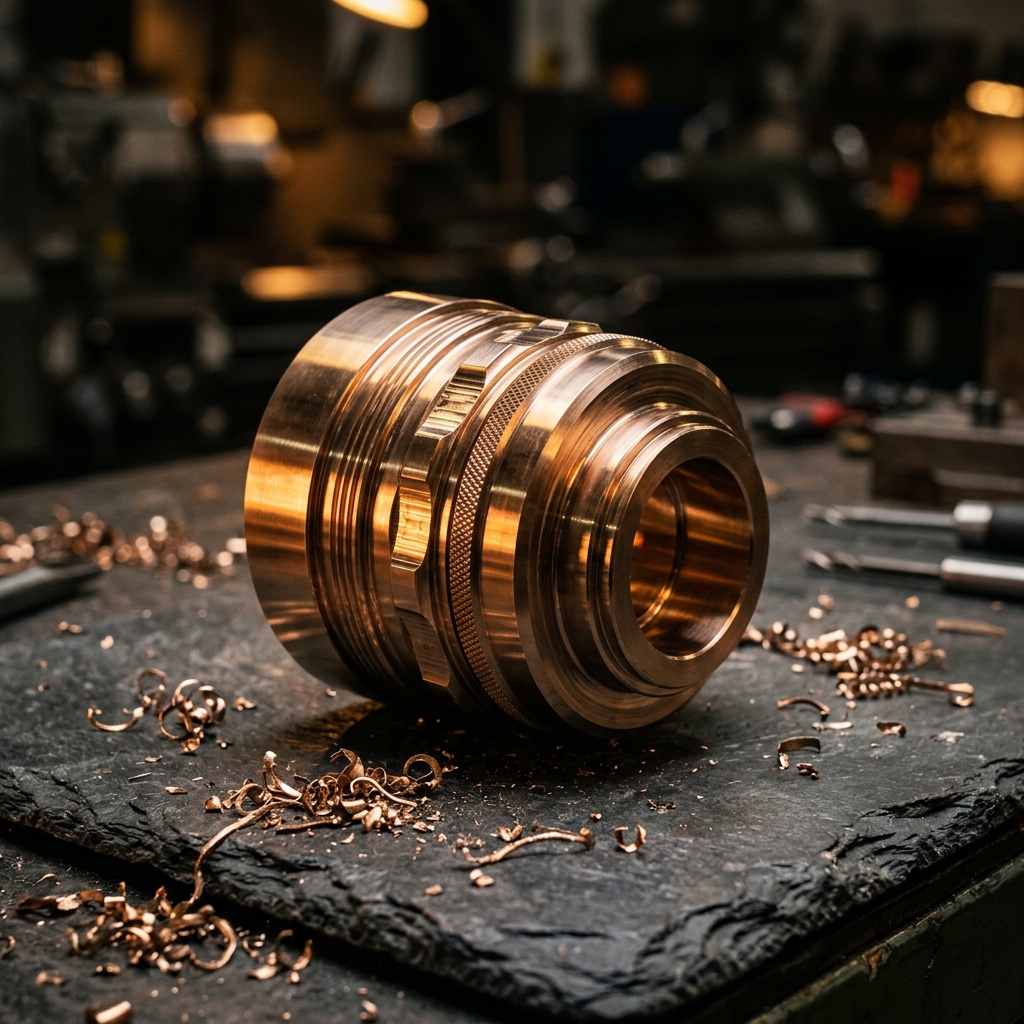 Masa inercial de bronce pulido CNC - Cinética Bike